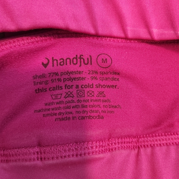 Handful Plus Sports Bra in Wild Berry - Picture 3 of 3